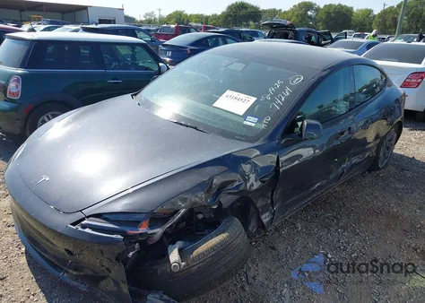 2024 Tesla Model 3 Long Range Dual Motor All-Wheel Drive/Rear-Wheel Drive from USA, damaged, VIN 5YJ3E1EAXRF833602